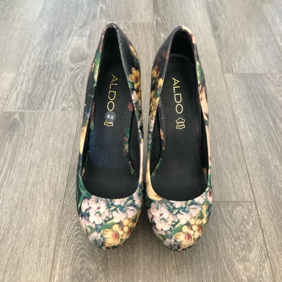 Aldo Shoes - ALDO Floral Wedges